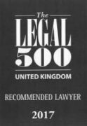 Legal 500 UK - Recommended Lawyer - 2027