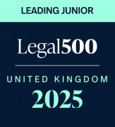 Leading Junior - Reeds Solicitors - L500 2025
