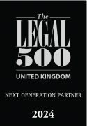 UK Next Generation Partner - Legal 500 2024
